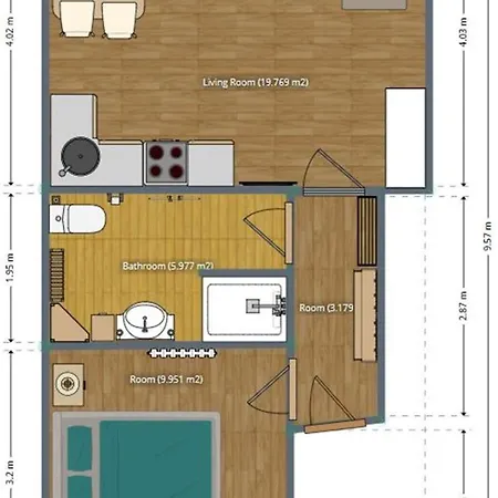 Tourist House Capricorn Rum i privatbostad